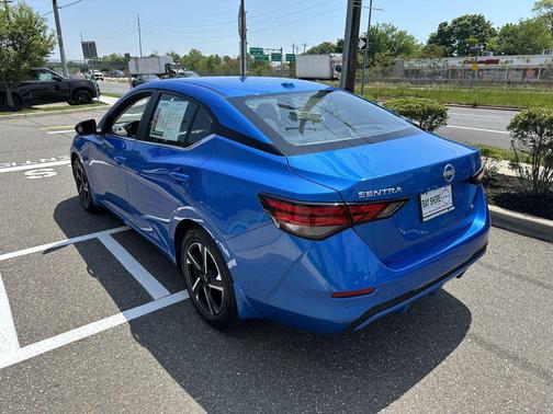 Electric Blue Metallic 2025 Nissan Sentra SV