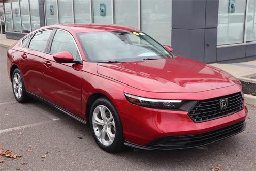 Radiant Red Metallic 2024 Honda Accord LX 1.5T