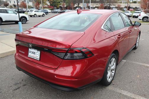 Radiant Red Metallic 2024 Honda Accord LX 1.5T