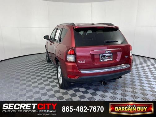 Deep Cherry Red Crystal Pearlcoat 2015 Jeep Compass Latitude