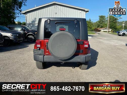Red Rock Crystal Pearlcoat 2007 Jeep Wrangler Sahara