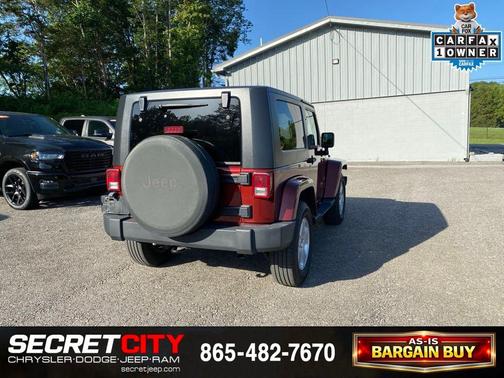 Red Rock Crystal Pearlcoat 2007 Jeep Wrangler Sahara