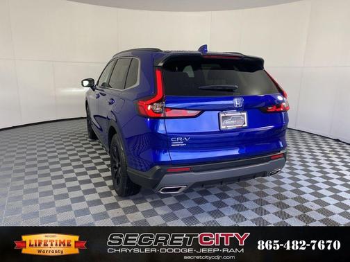 Blue 2025 Honda CR-V Hybrid Sport-L