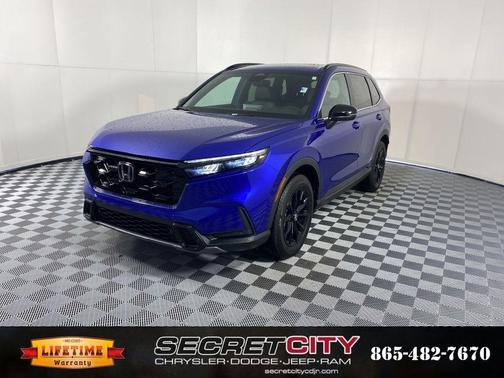 Blue 2025 Honda CR-V Hybrid Sport-L
