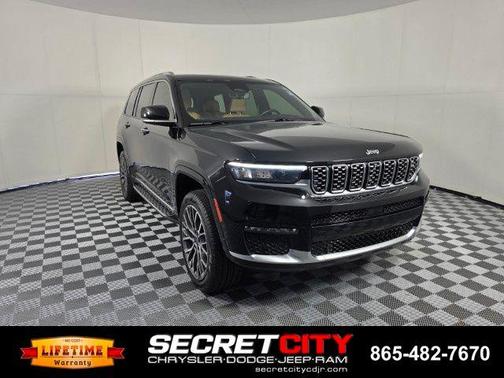 Diamond Black 2023 Jeep Grand Cherokee L Summit