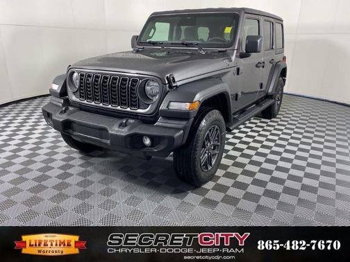 Granite Crystal Clearcoat Metallic 2026 Jeep Wrangler Sport