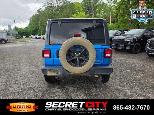Hydro Blue Pearl 2023 Jeep Wrangler Sport
