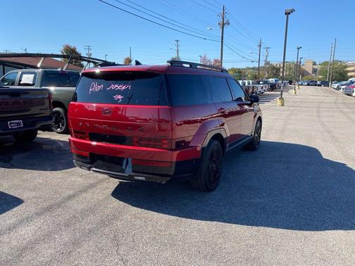 Red 2024 Hyundai SANTA FE HEV Calligraphy