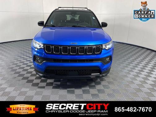 Hydro Blue Pearlcoat 2024 Jeep Compass Latitude
