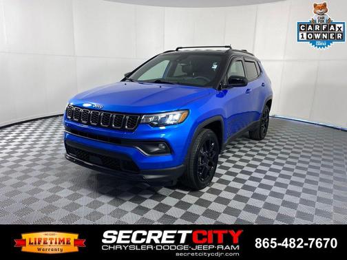 Hydro Blue Pearlcoat 2024 Jeep Compass Latitude