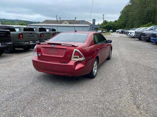 Maroon 2008 Ford Fusion SE