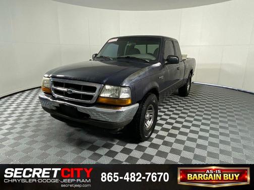 Black 1999 Ford Ranger XLT