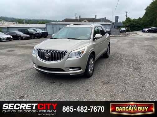 Champagne Silver 2015 Buick Enclave Leather