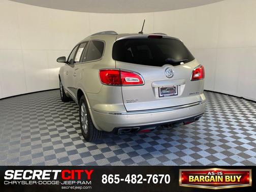 Champagne Silver 2015 Buick Enclave Leather