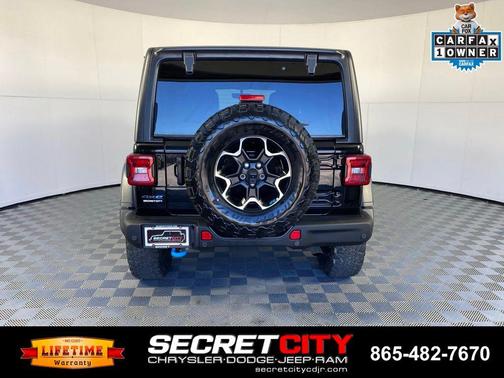 Black Clearcoat 2022 Jeep Wrangler Unlimited 4xe Rubicon