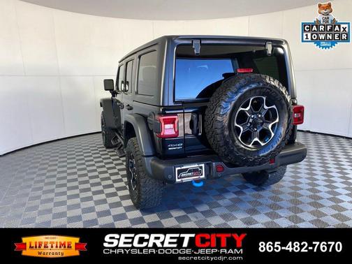 Black Clearcoat 2022 Jeep Wrangler Unlimited 4xe Rubicon