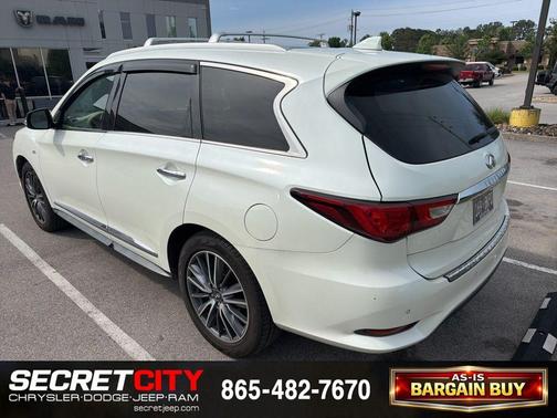 White 2017 INFINITI QX60 Base