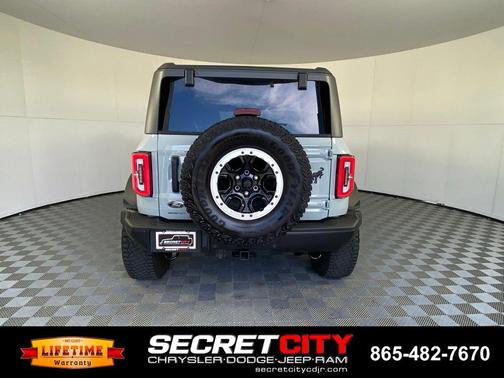 Cactus Green / Gray 2022 Ford Bronco Badlands