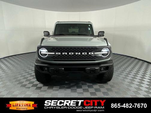 Cactus Green / Gray 2022 Ford Bronco Badlands