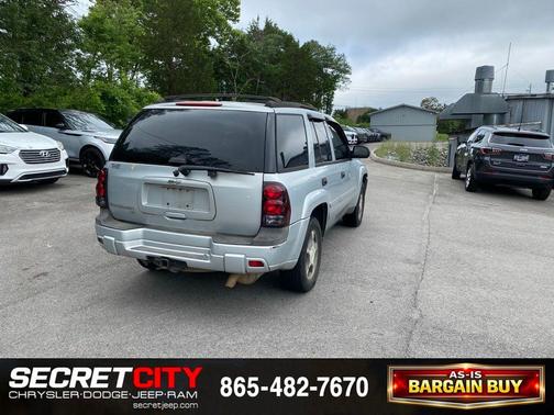 Moondust Metallic 2007 Chevrolet Trailblazer LS