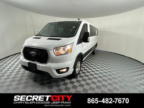 Oxford White 2021 Ford Transit-350 XLT