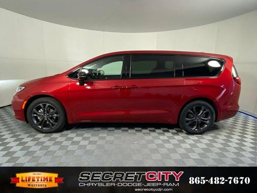 Red 2026 Chrysler Pacifica Select