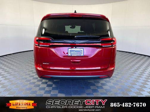 Red 2026 Chrysler Pacifica Select