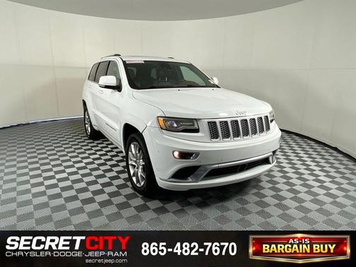 Bright White Clearcoat 2015 Jeep Grand Cherokee Summit