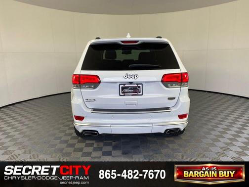 Bright White Clearcoat 2015 Jeep Grand Cherokee Summit
