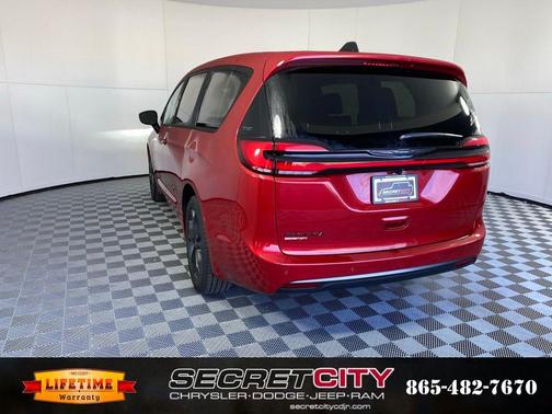 Red 2026 Chrysler Pacifica Select