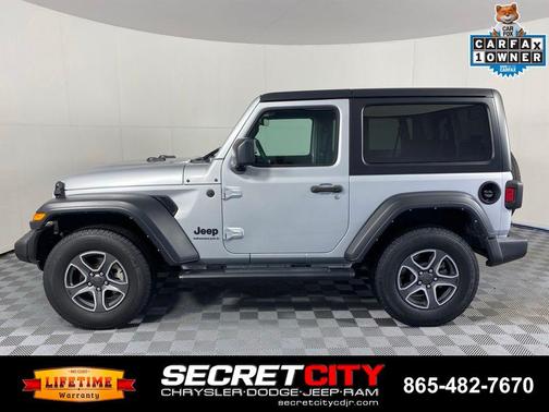 Silver Zynith Clearcoat 2023 Jeep Wrangler Sport