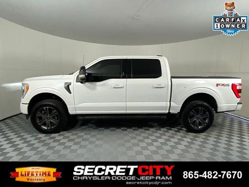 White Metallic 2023 Ford F-150 Lariat