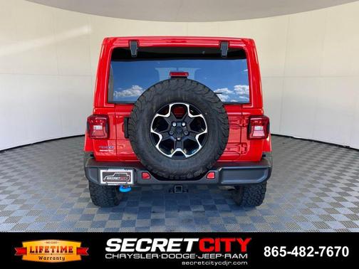 Firecracker Red Clearcoat 2023 Jeep Wrangler 4xe Rubicon