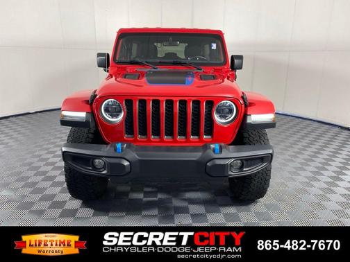 Firecracker Red Clearcoat 2023 Jeep Wrangler 4xe Rubicon