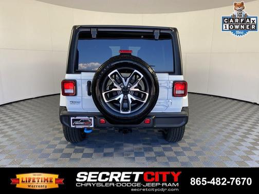 Bright White Clearcoat 2024 Jeep Wrangler 4xe Sport