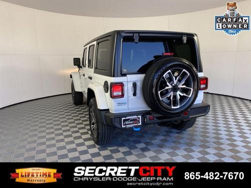 Bright White Clearcoat 2024 Jeep Wrangler 4xe Sport