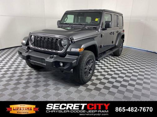 Granite Crystal Clearcoat Metallic 2026 Jeep Wrangler Sport