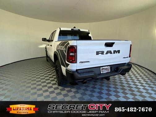 Bright White Clearcoat 2026 RAM 1500 Rebel