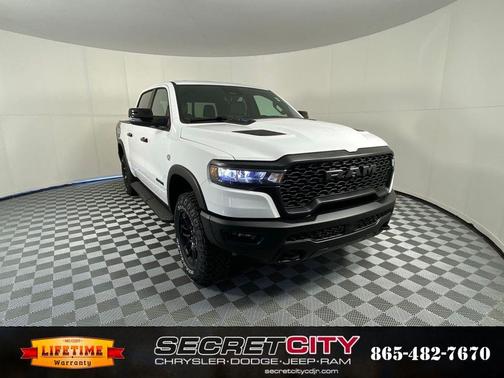 Bright White Clearcoat 2026 RAM 1500 Rebel