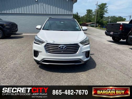 Monaco White 2017 Hyundai SANTA FE SE Ultimate