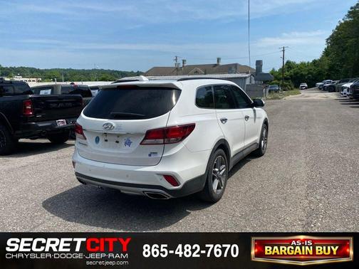 Monaco White 2017 Hyundai SANTA FE SE Ultimate
