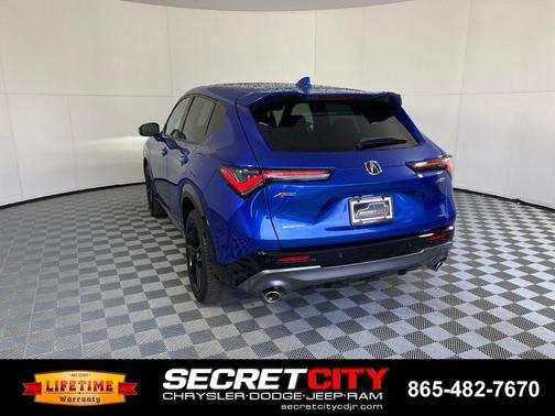 Blue 2025 Acura ADX A-Spec Advance