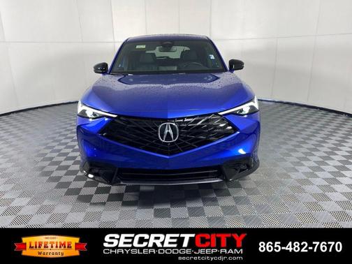 Blue 2025 Acura ADX A-Spec Advance