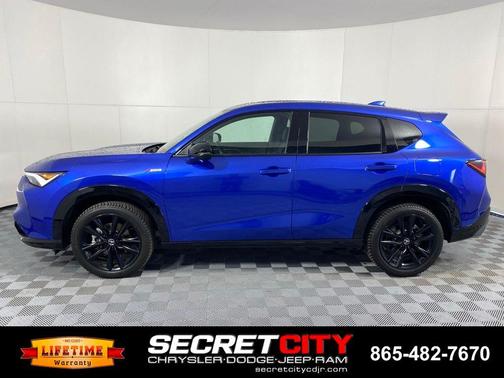 Blue 2025 Acura ADX A-Spec Advance