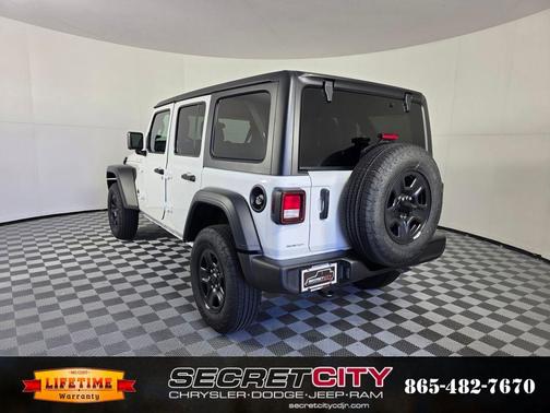 Bright White Clearcoat 2026 Jeep Wrangler Sport