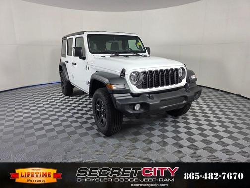 Bright White Clearcoat 2026 Jeep Wrangler Sport