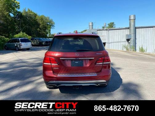 Maroon 2016 Mercedes-Benz GLE-Class GLE 350 4MATIC