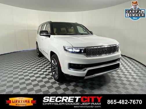Bright White Clearcoat 2023 Jeep Grand Wagoneer Series III