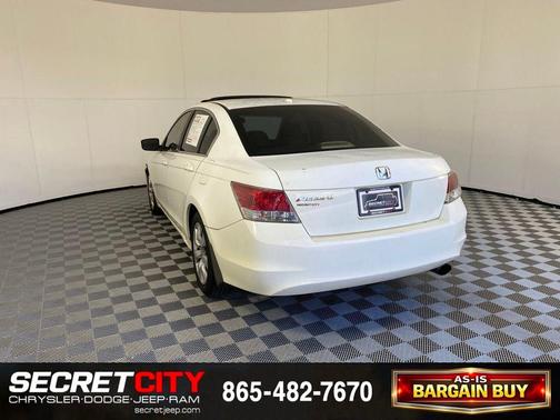 White Diamond Pearl 2008 Honda Accord EX-L