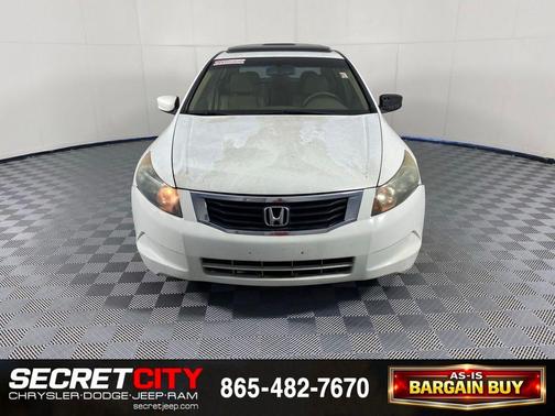 White Diamond Pearl 2008 Honda Accord EX-L